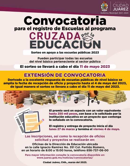 Este jueves vence plazo para registro de escuelas