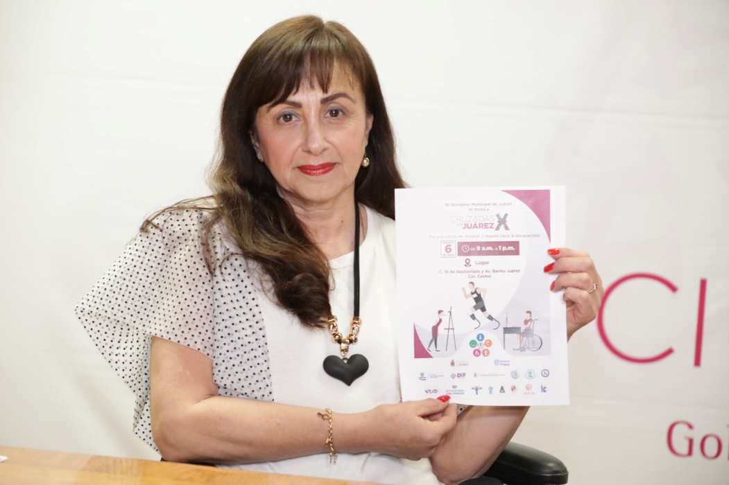 Realizarán “Cruzada por Juárez” para personas con discapacidad