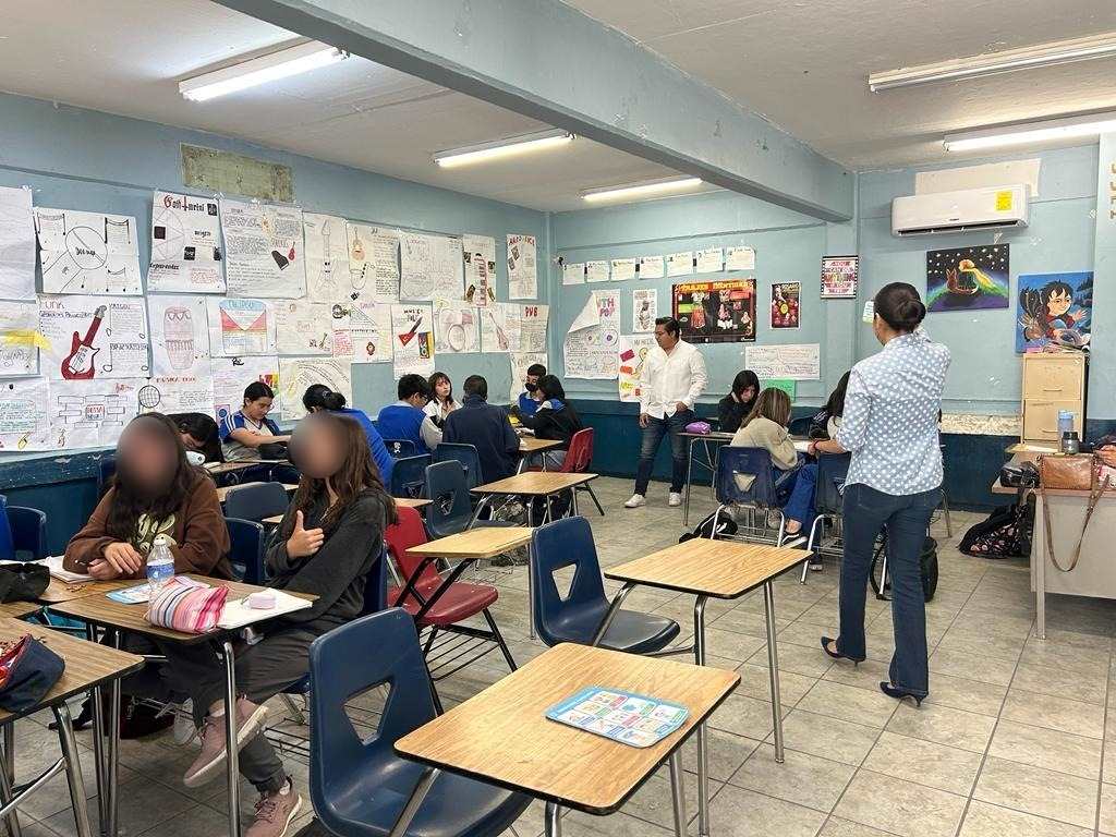 Con juegos lúdicos, capacitan a estudiantes sobre derechos humanos