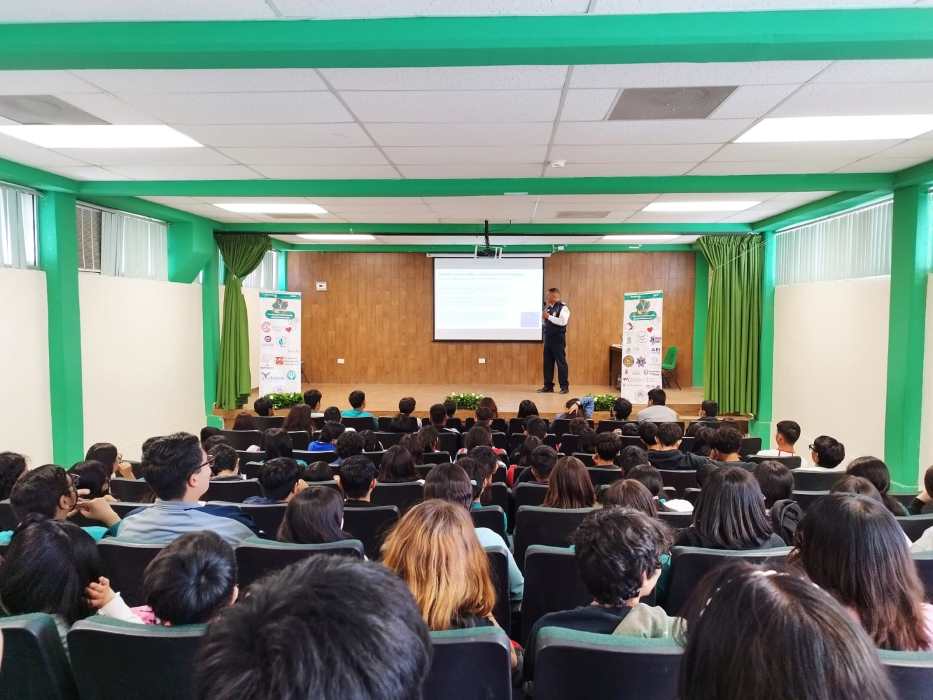 Seguridad Vial impartió platicas a 180 jóvenes del Colegio de Bachilleres plantel 11