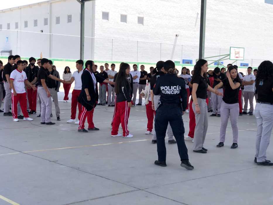 Participa la SSPM en la semana “Venados Seguros” del Colegio de Bachilleres 11