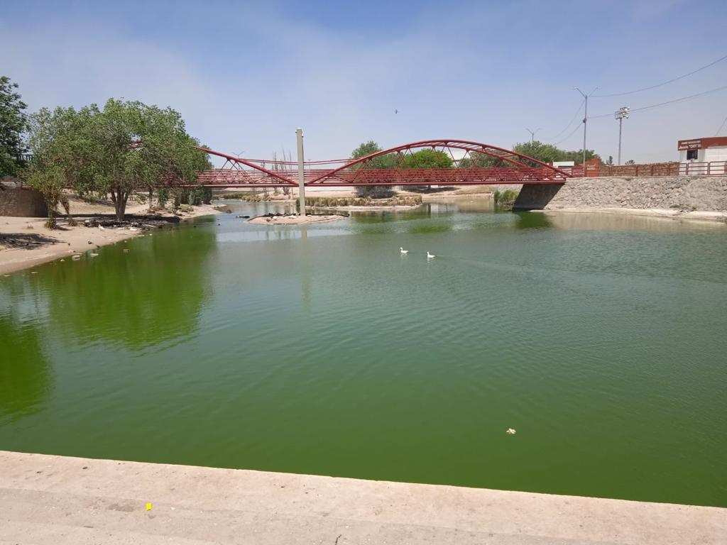 Rehabilitan el lago artificial del Parque Oriente Jesús “Chuy” Mota
