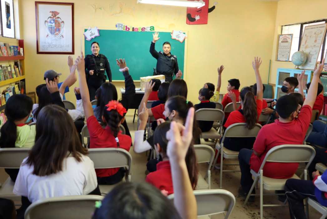 Lleva la SSPM  el programa “Mi Yo Digital” a escuela primaria Leona Vicario