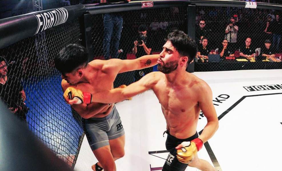 Gana Adrián Flores pelea en Brasil