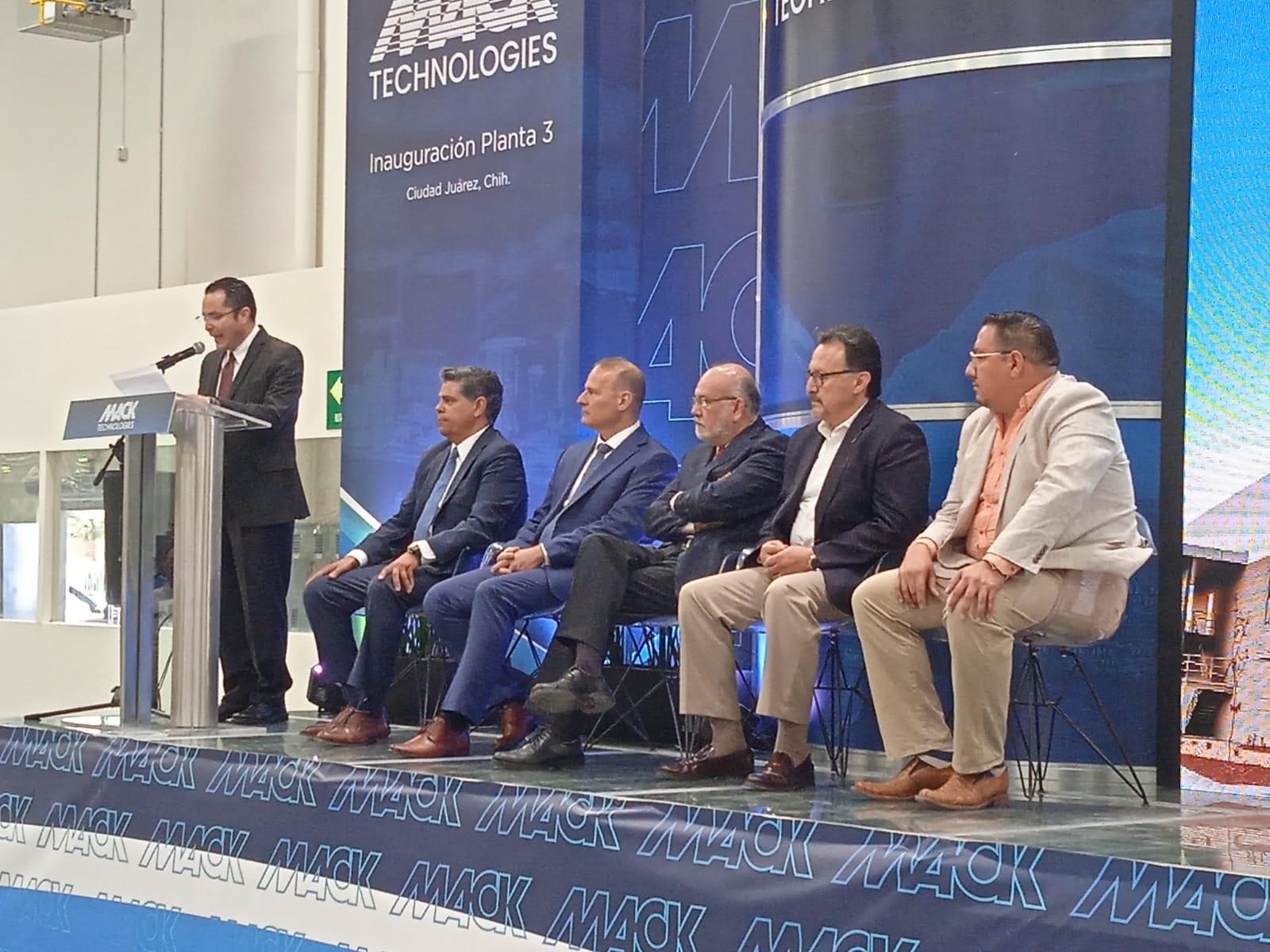 Inauguran en Juárez la planta 3 de Mack Technologies