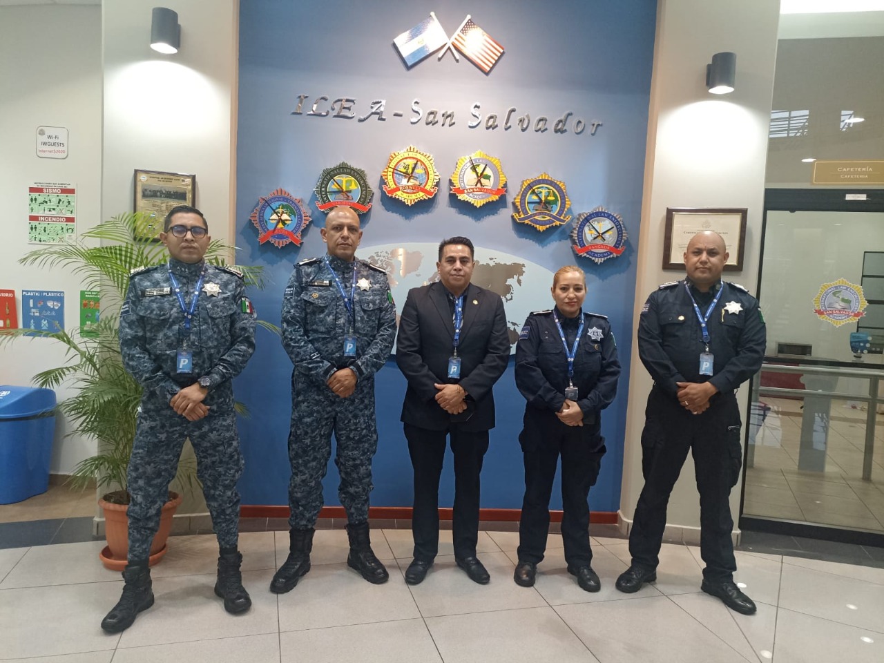 Agentes Municipales, recibieron capacitación en EL Salvador y en México capital