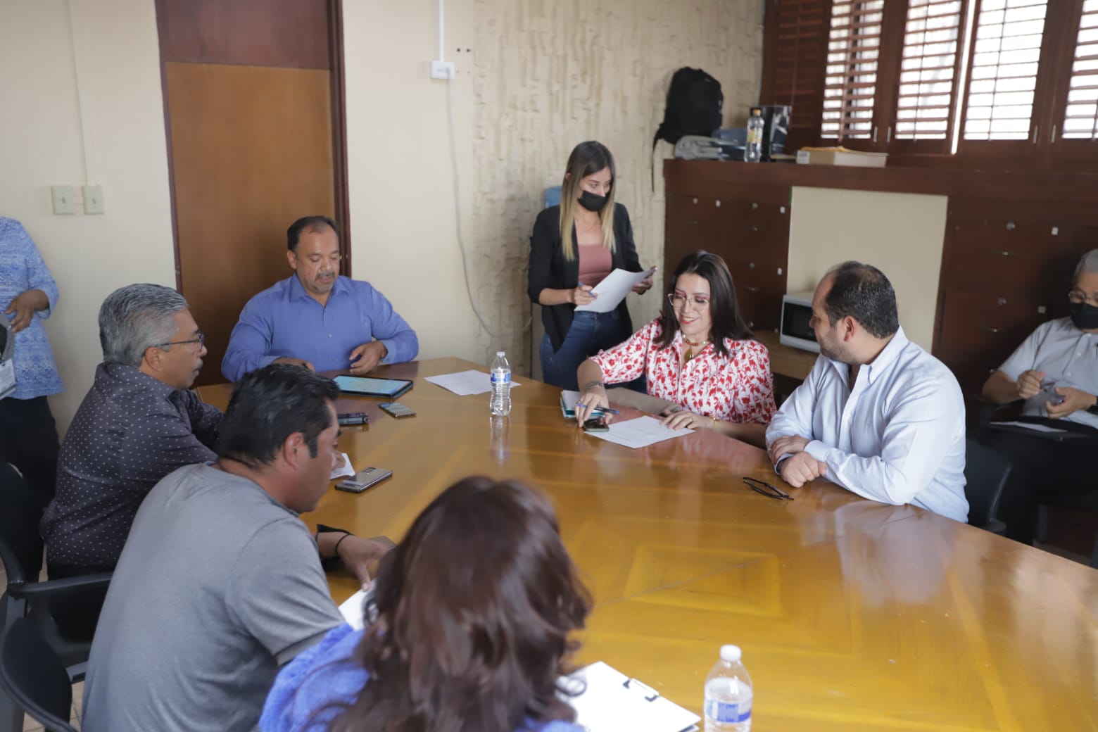 Rinden directivos de Desarrollo Social, informe a regidores