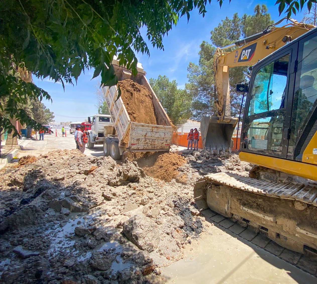 JMAS Juárez reemplazará 100 metros de tubería de 12 pulgadas