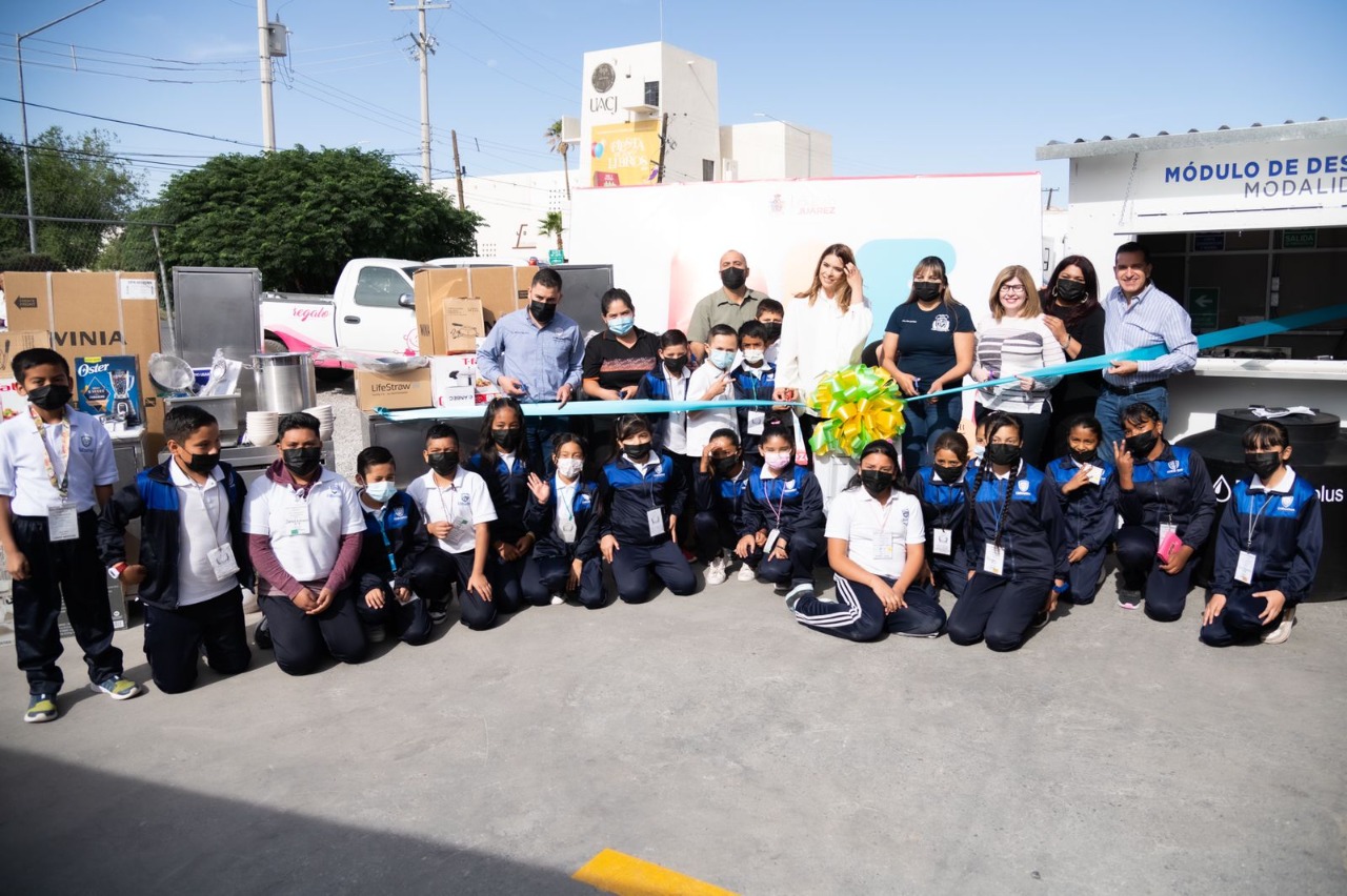 DIF Municipal Juárez entrega módulos para Desayunos Escolares