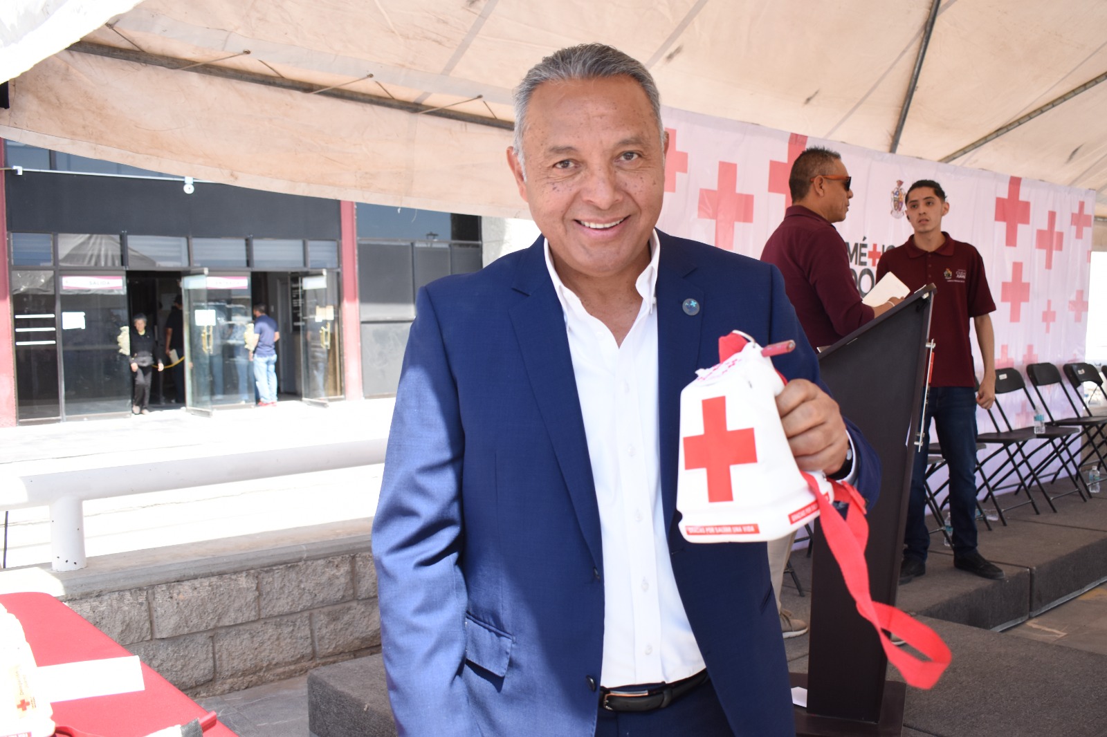 Se suma JMAS a la Colecta Nacional de la Cruz Roja Mexicana.