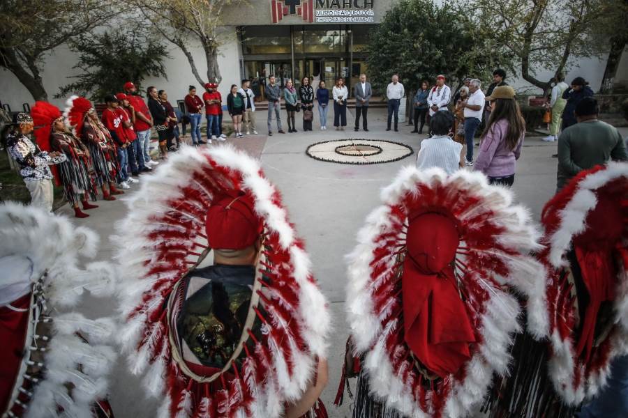Arrancó la puesta en marcha de la exhibición pictórica “Sol Mogollón y su iconografía” en el MAHCH