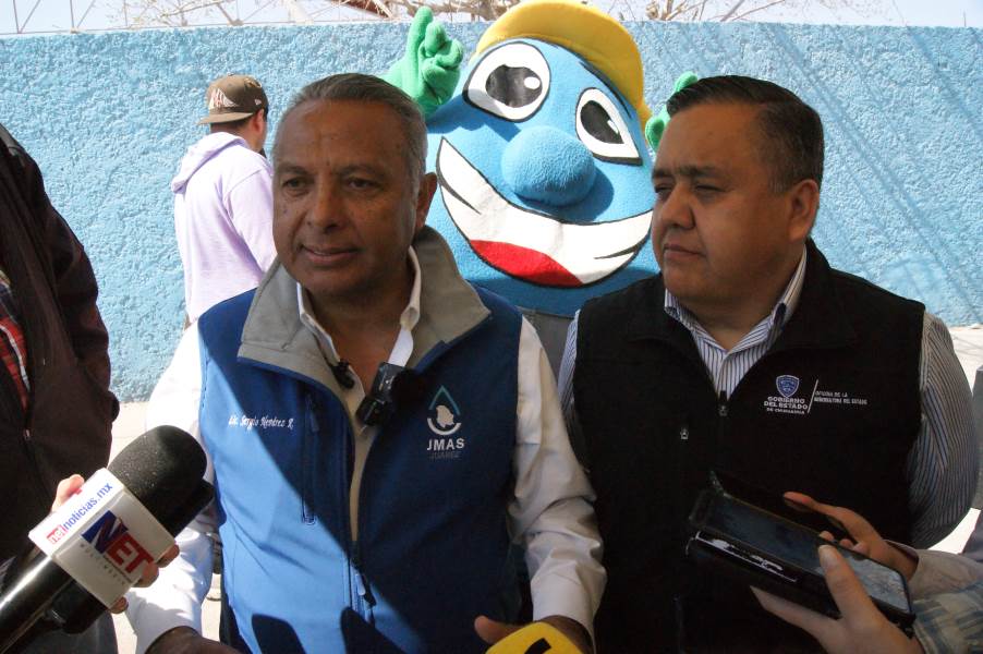 Reporta JMAS instalación de válvulas en Lomas de San José.