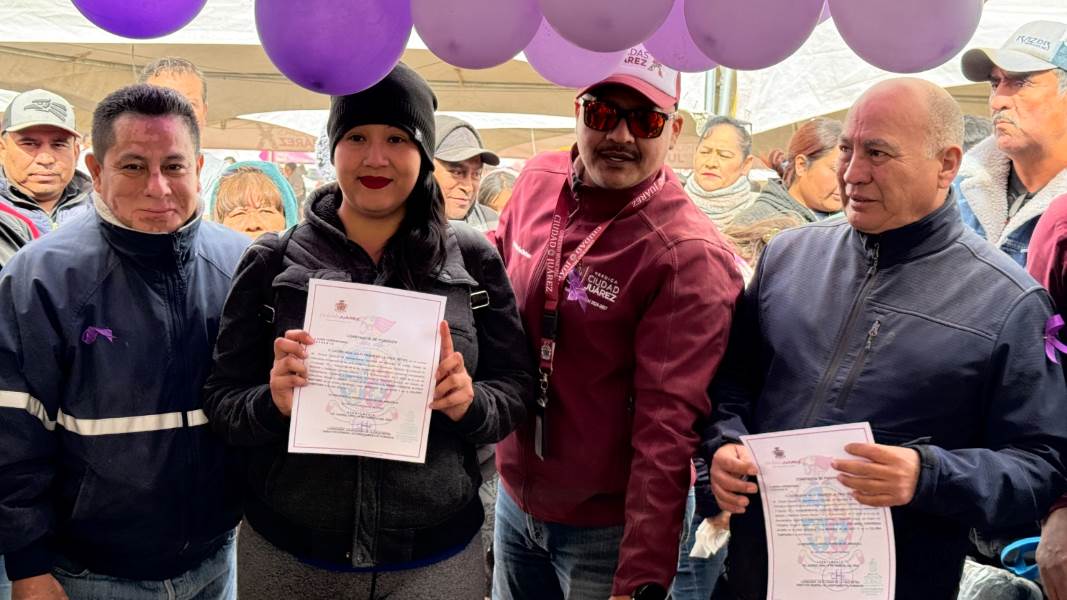 Mas de 50 colonos del Kilómetro 20 recibieron constancia de posesión de terrenos