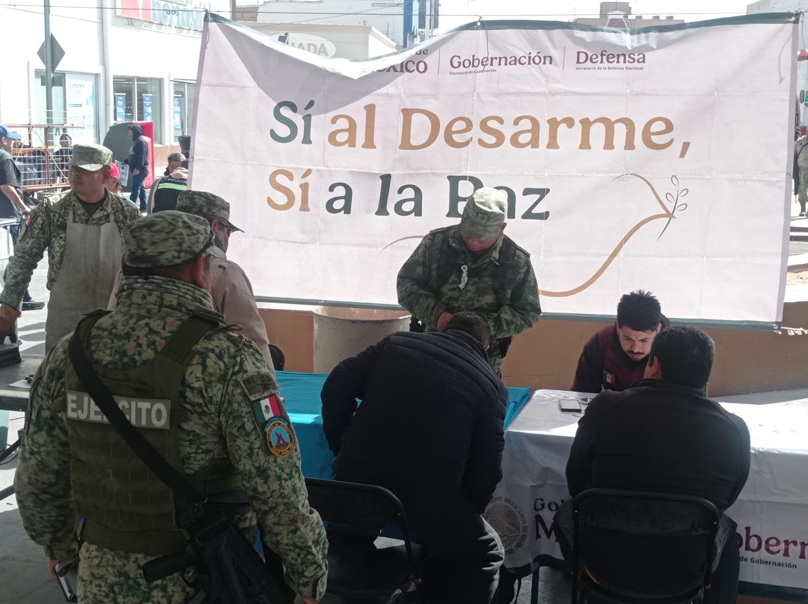Complace a autoridades la respuesta ciudadana a Campaña de Desarme en Juárez.