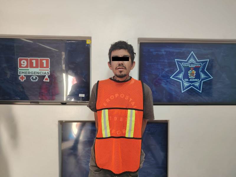 Detienen a hombre por daños en empresa maquiladora