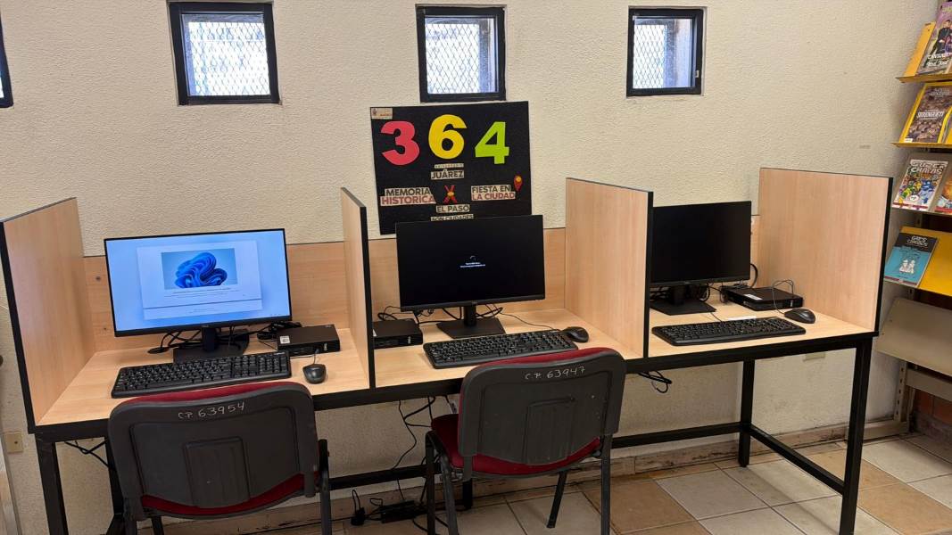Gobierno Municipal moderniza bibliotecas con tecnología y mobiliario actualizado