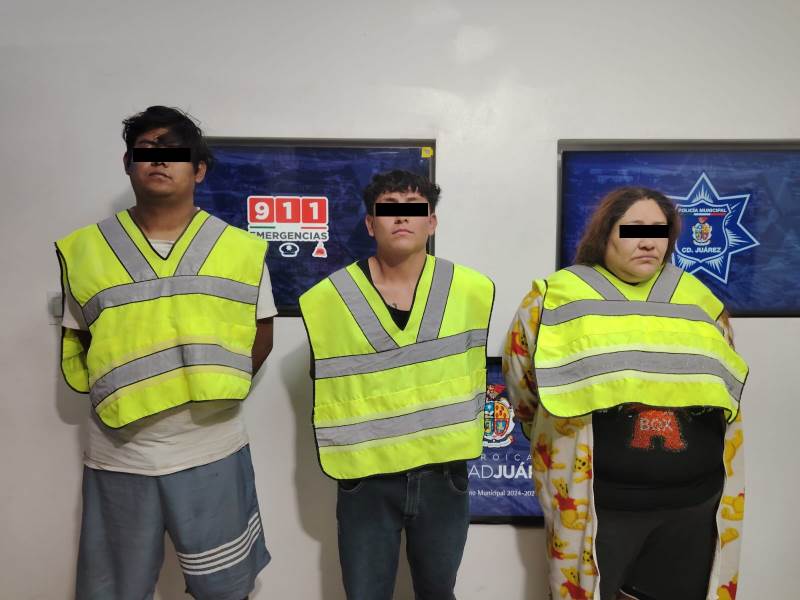 Rescatan a mujer privada de la libertad y detienen a cuatro personas en Ciudad Juárez