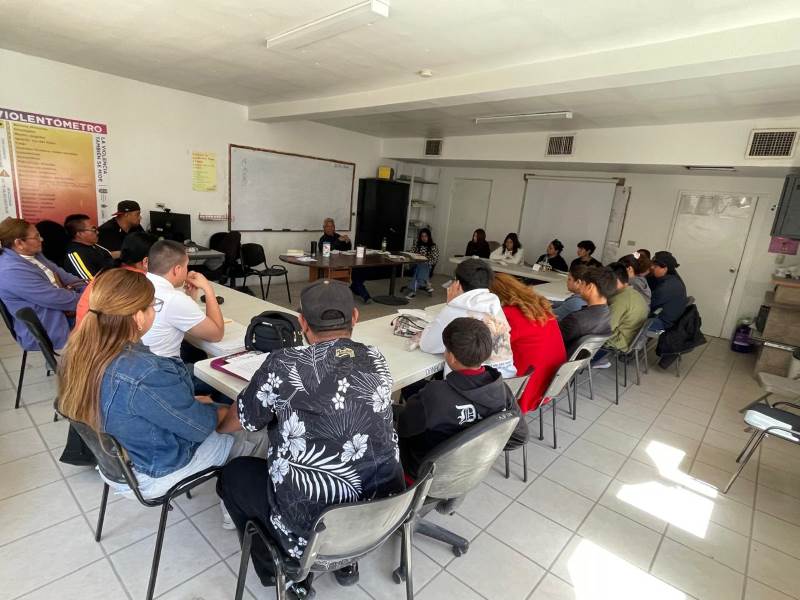 CEMATH refuerza sesiones de reeducación para prevenir violencia familiar