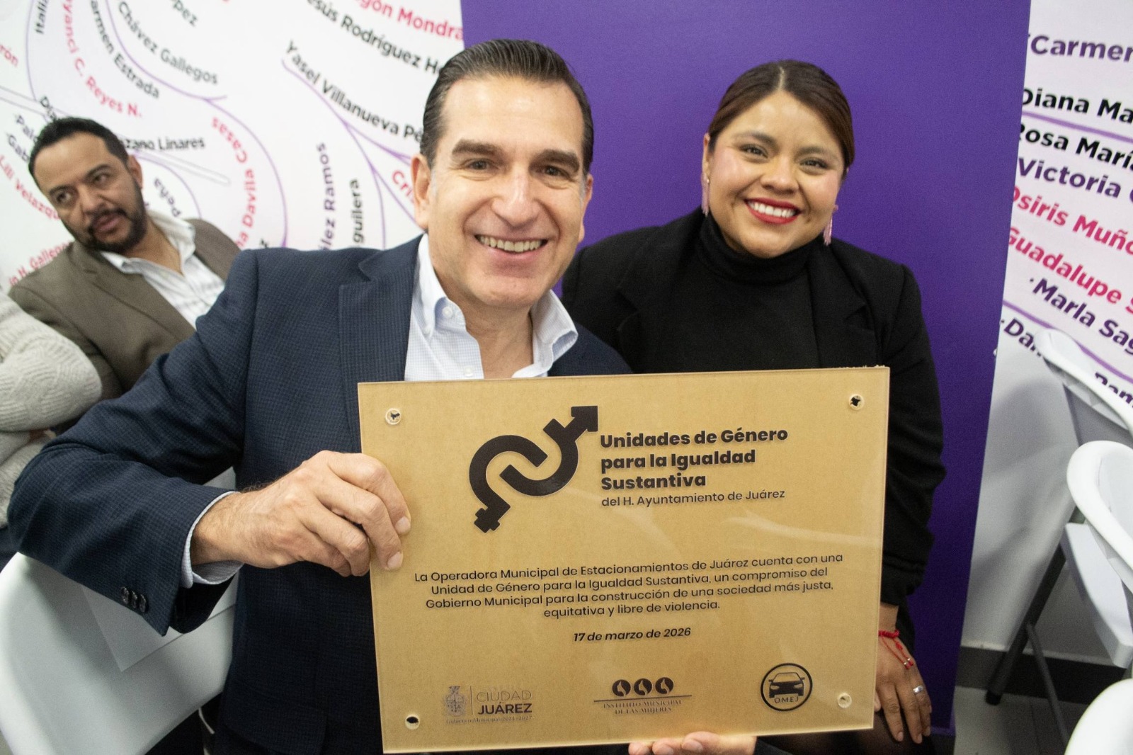 OMEJ recibe reconocimiento por acciones en igualdad de género