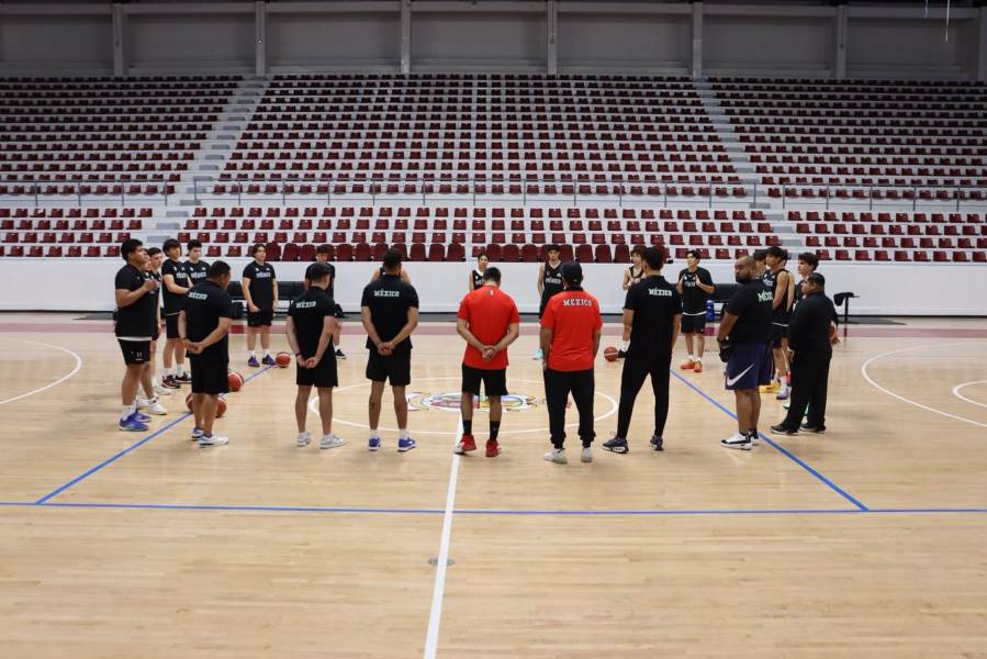 Inicia concentración de selección mexicana U18 de basquetbol en Ciudad Juárez