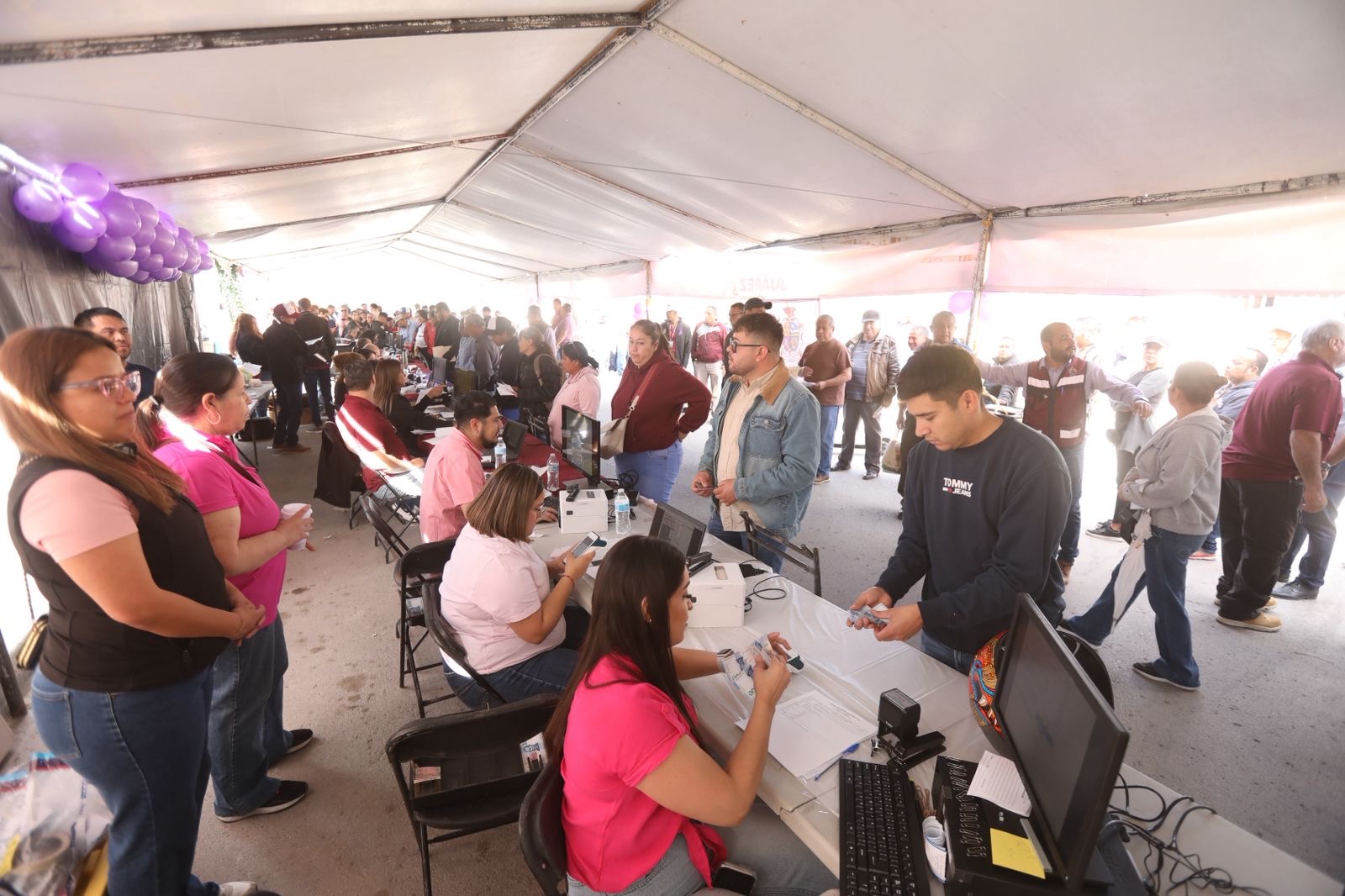 Servicios municipales ofrecen atención previo a cruzada por la paz en Ciudad Juárez