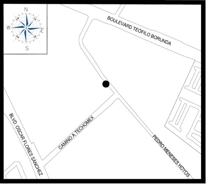 Suspensión de agua por la avenida Pedro Meneses Hoyos