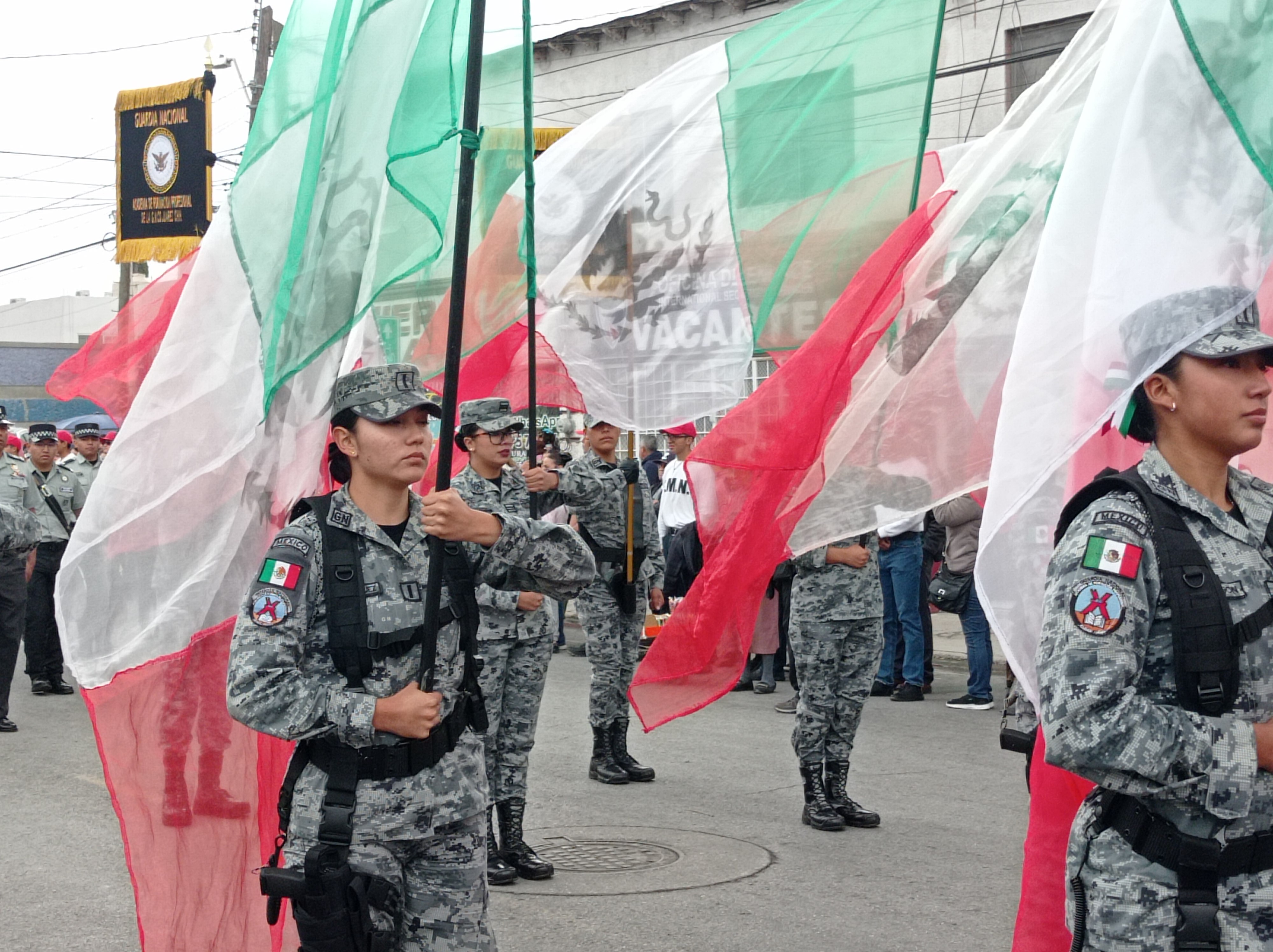 Celebran juarenses Desfile Deportivo por Aniversario de la Revolución Mexicana.