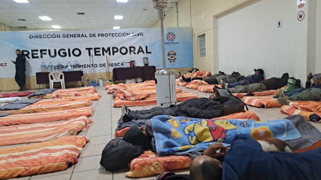 Atiende albergue a personas en situación de calle