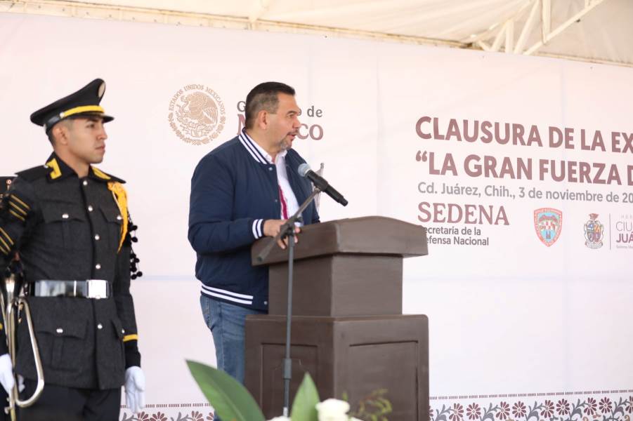 Alcalde encabezo ceremonia de clausura de “La gran fuerza de México