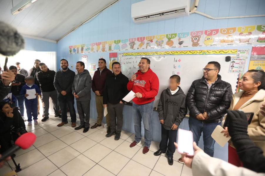 Entregó Alcalde rehabilitación de la escuela Profesor Guillermo Ronquillo Revuelta