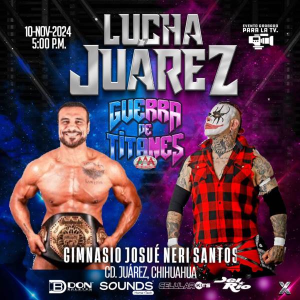 Invitan a evento de lucha libre Guerra de Titanes