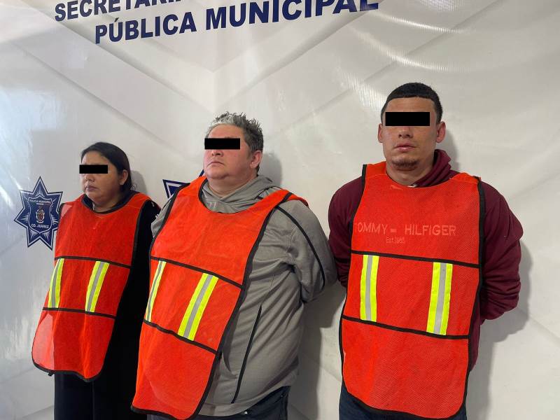 Arrestan a tres personas por el delito de privación de la libertad