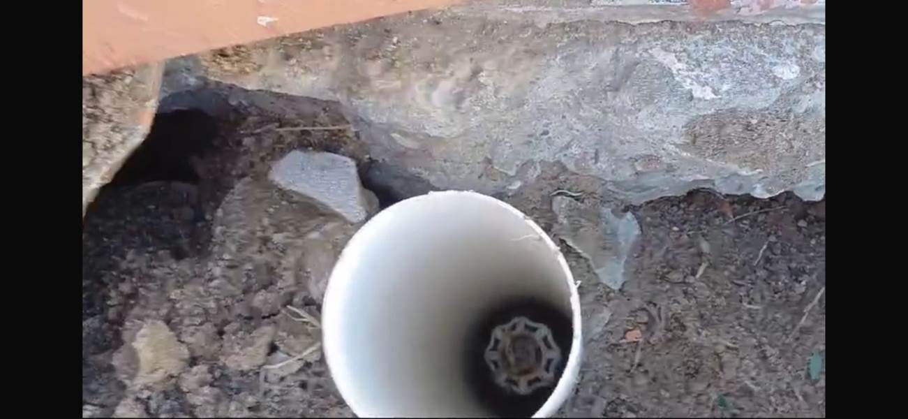 Detectan toma clandestina de agua potable en San Marcos