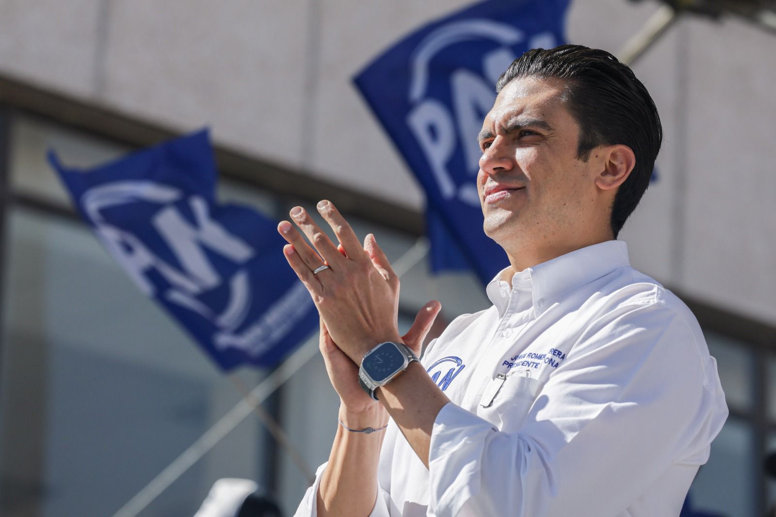 La meta final no es ganar una elección, es seguir tocando puertas; Jorge Romero.