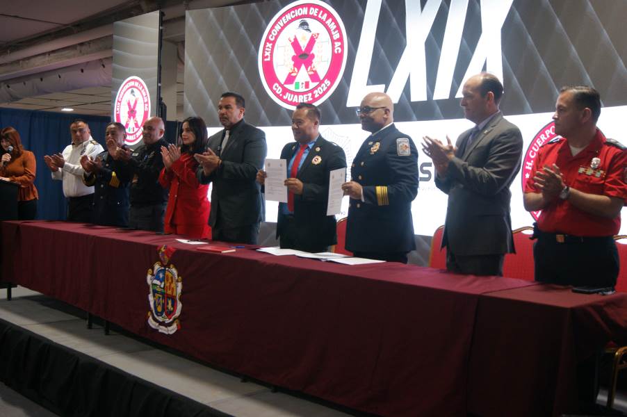 Buscan Bomberos compartir experiencias durante convención nacional.