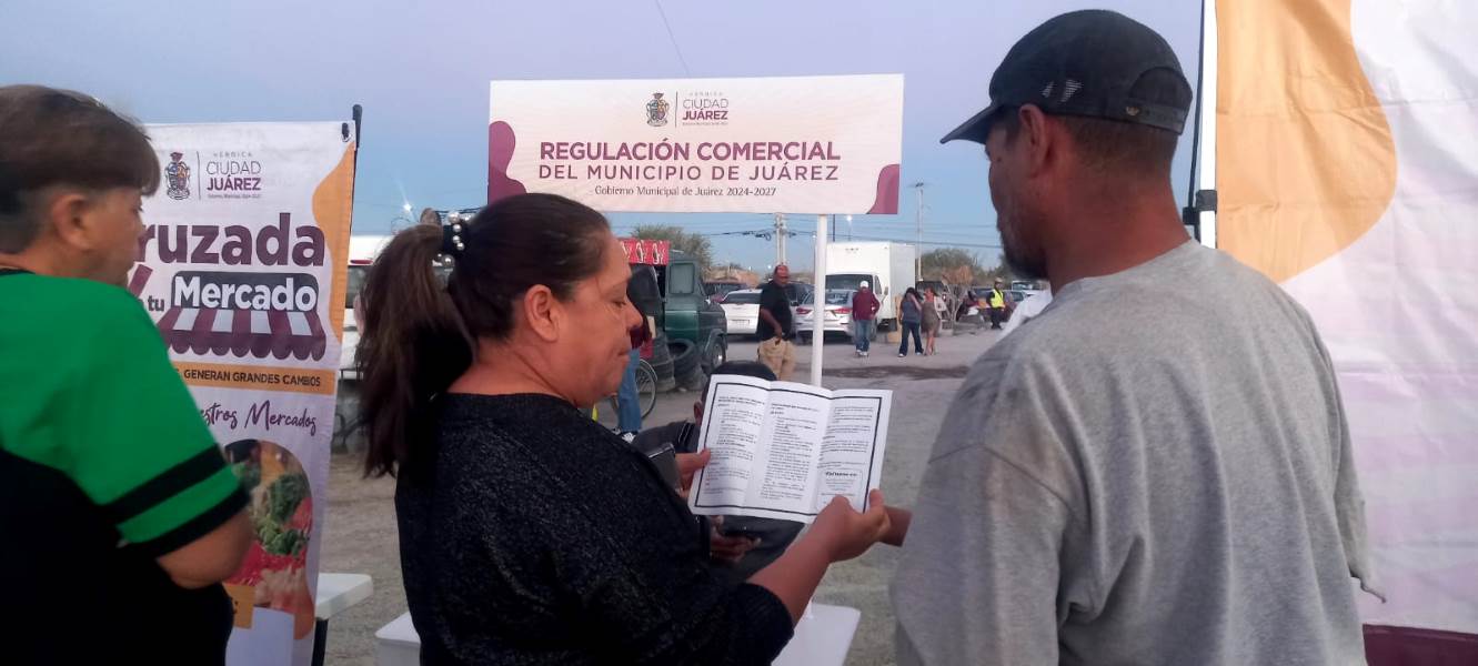 Llevaron programa “Cruzada por tu Mercado” a Parajes del Sol