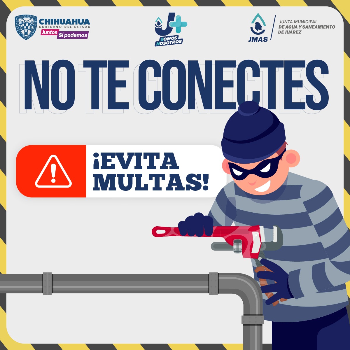 Anuncia JMAS multas para quien se reconecte ilegalmente.