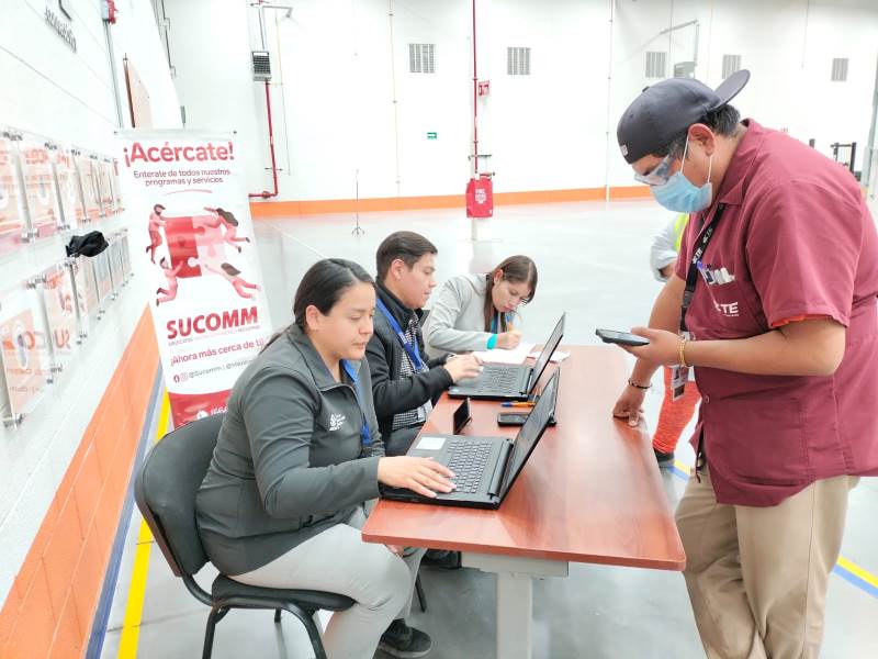 LA JMAS acerco sus servicios a empelados de industria maquiladora