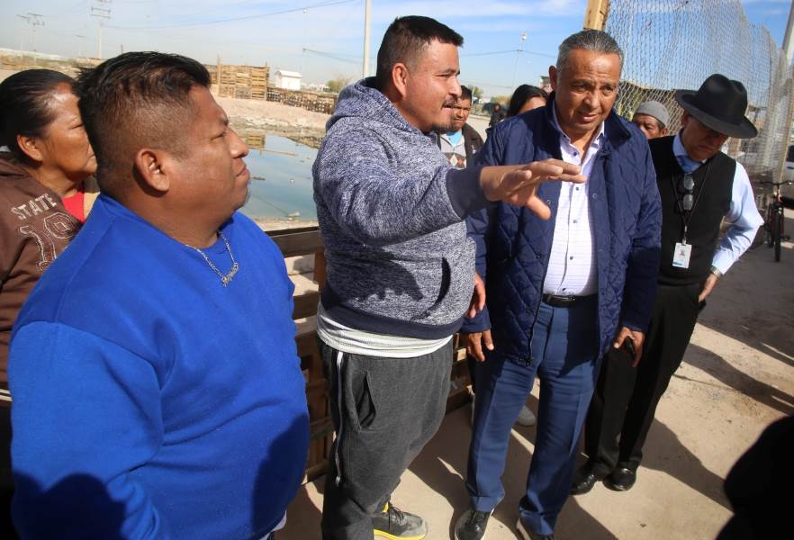 Supervisó Sergio Nevárez obras en villas de Alcalá