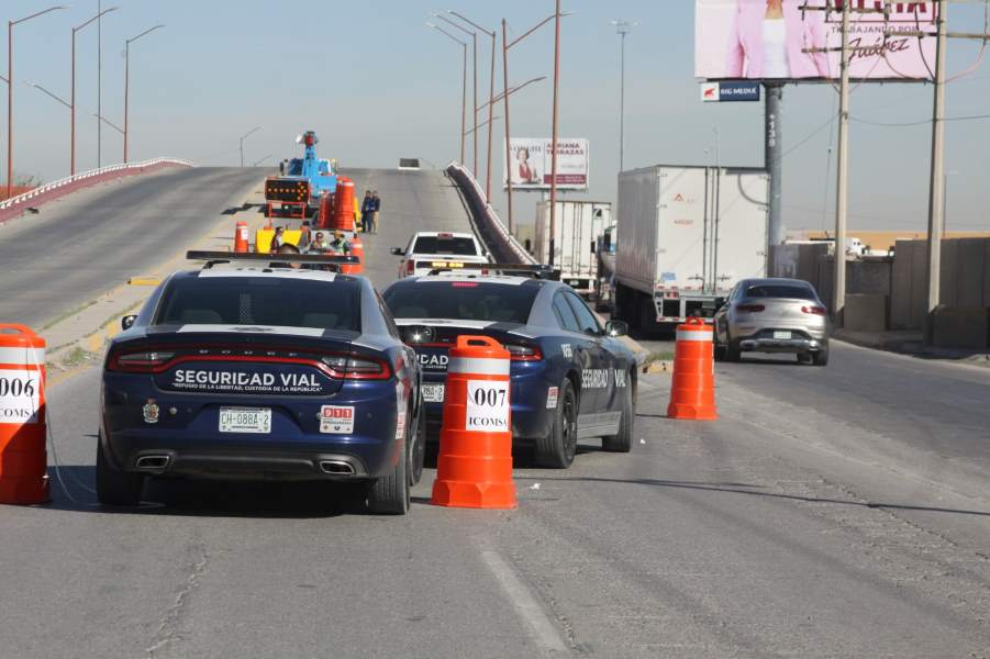 Cuidado con trabajos en avenida de las Torres