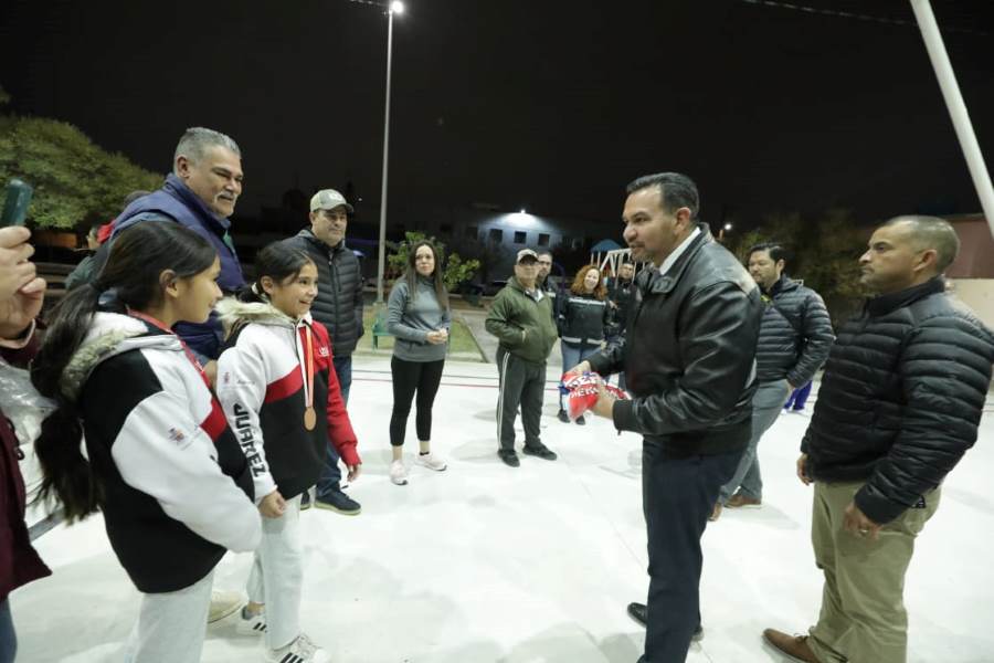 Entregó Cruz Pérez Cuéllar parque las Alamedas