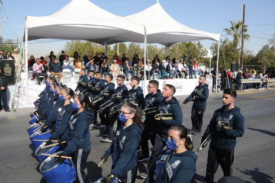 Todo listo para el desfile conmemorativo del 20 de noviembre