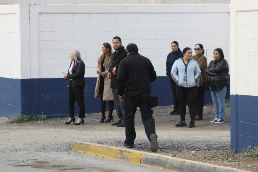 Realizan simulacro de incendio en el CERECITO