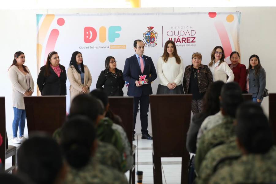 Lleva DIF a la SEDENA plática “Mitos y hábitos incorrectos en el diagnóstico de cáncer de mama”