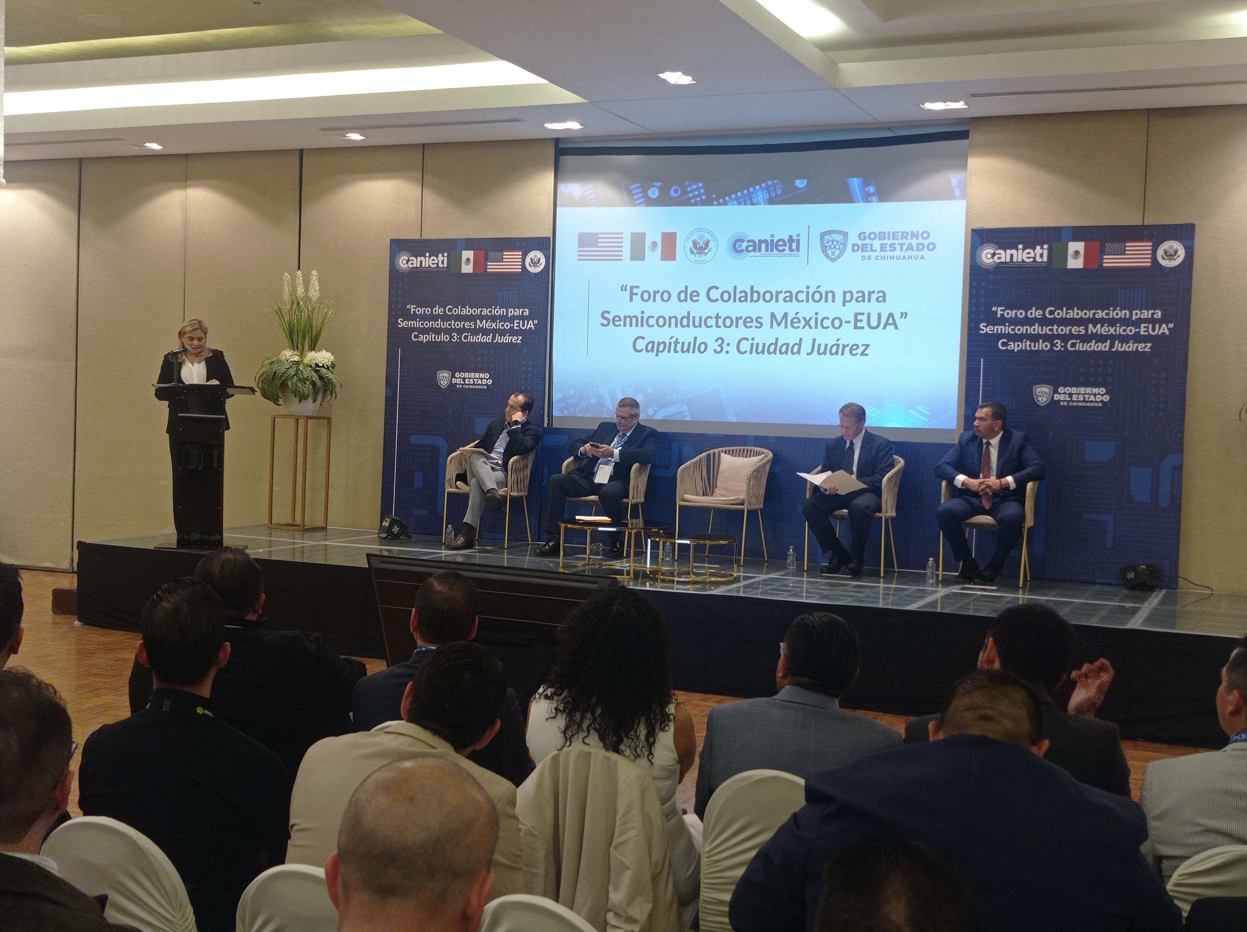 Inician trabajos del capítulo 3 del Foro de Colaboración para Semiconductores México EEUU.