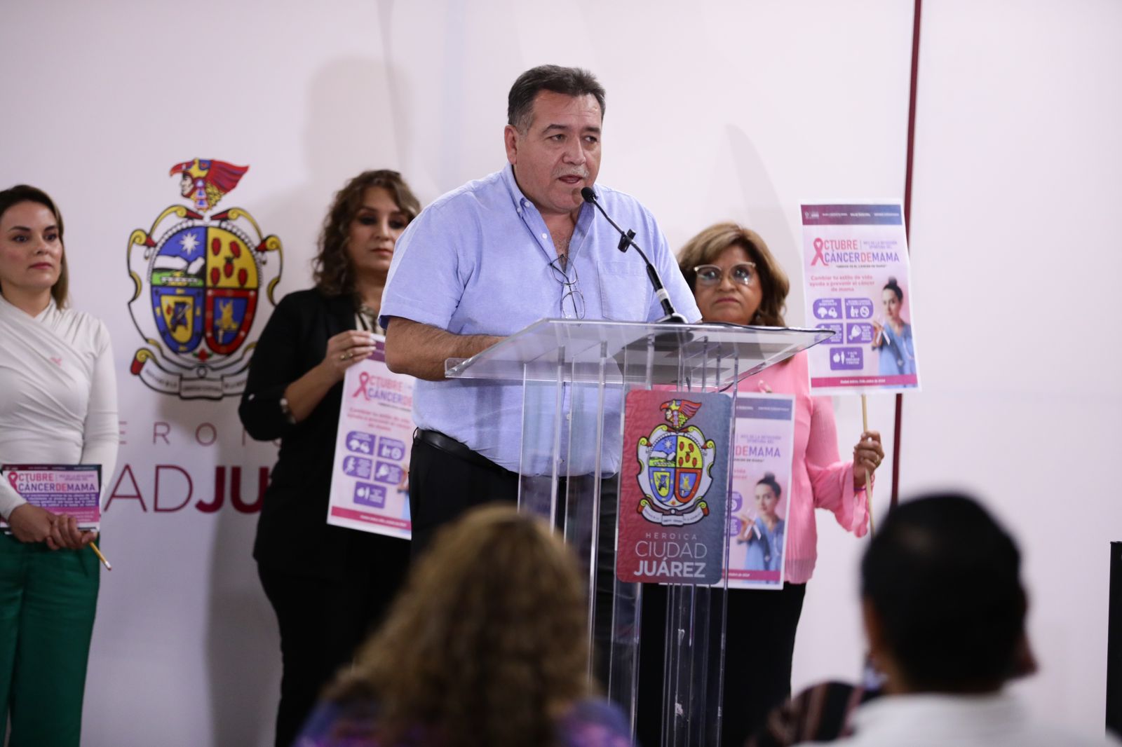 Detectan 3 casos sospechosos de cáncer de mama durante Cruzada Rosa.