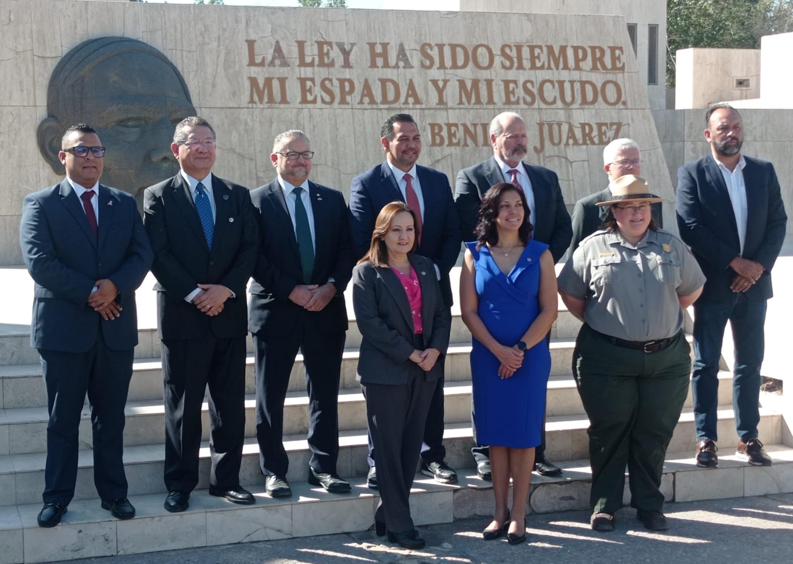 Sigue fortalecida la cooperación binacional en esta localidad.