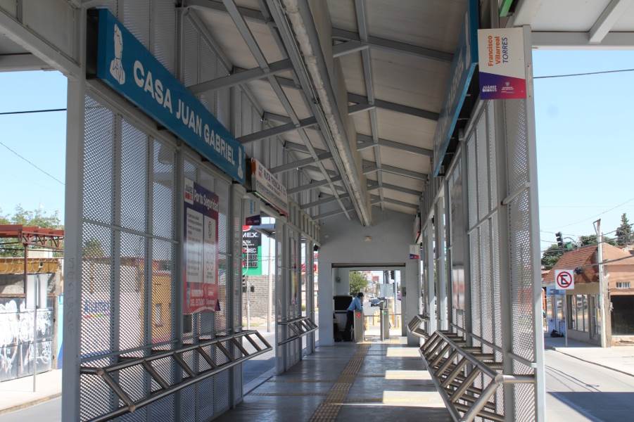 Anuncia JuárezBus cierre temporal de estación Juan Gabriel por evento de Día de Muertos