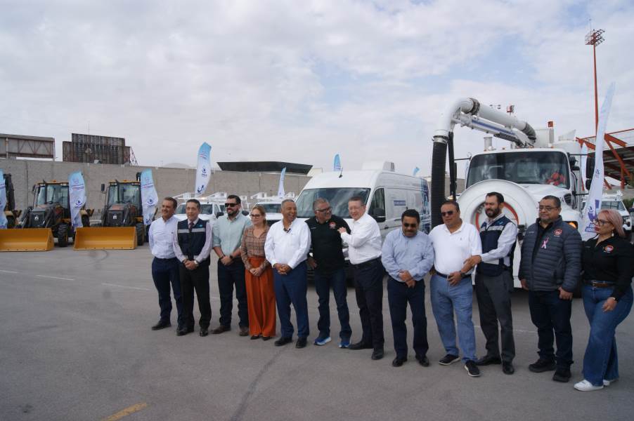 Sigue renovación de equipamiento en la JMAS.