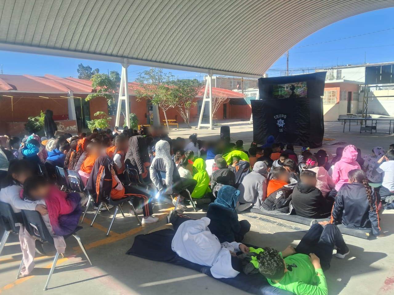 Continúa Prevención Social de la SSPM llevando temas preventivos a través de “Teatrino”